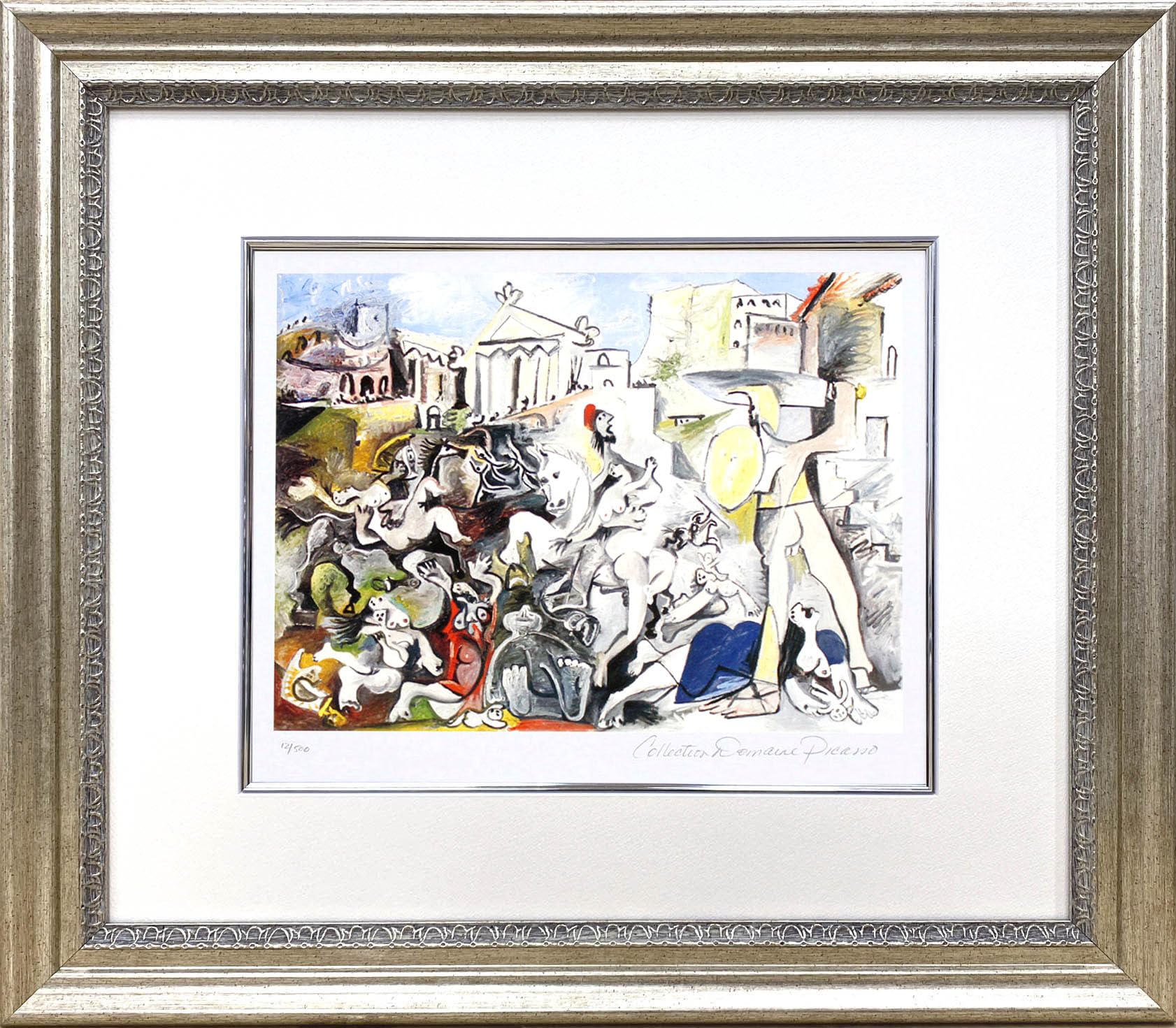 【真作】【複製】複製画　パブロ・ピカソ　エロチカシリーズ　独創的な線描画　W36 真作】【複製】複製画 パブロ・ピカソ エロチカシリーズ 独創的